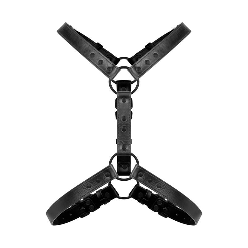 Max Bondage Harness Black Adjustable Size 26 to 50 cm