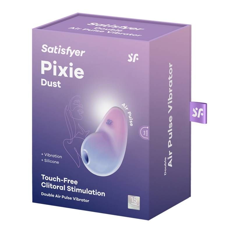 Satisfyer Pixie Dust Violet/Pink Double Air Pulse Vibrator