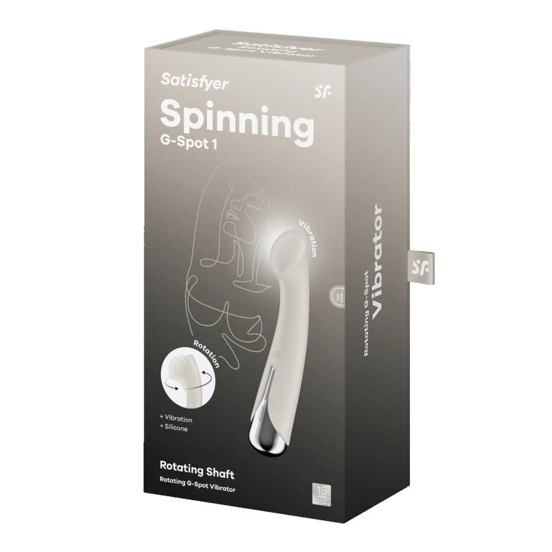 Satisfyer Spinning G-Spot 1 (Beige) – Waterproof G-Spot Vibrator