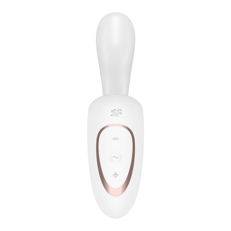 Satisfyer G for Goddess 1 Rabbit Vibrator White 185mm