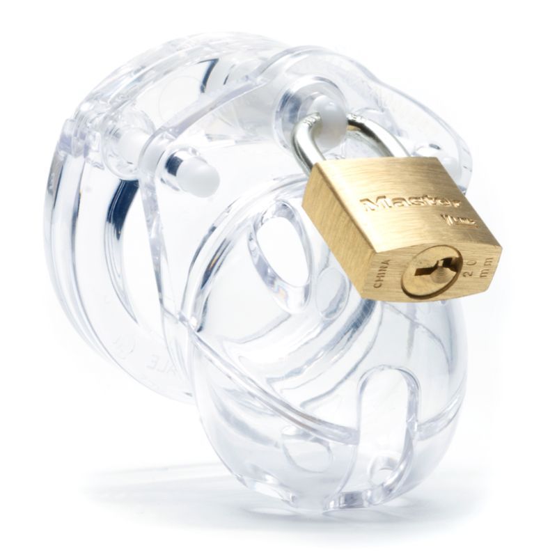 Mini-Me Clear Cock Cage by CB-X for Enhanced Chastity Play (duplicate)
