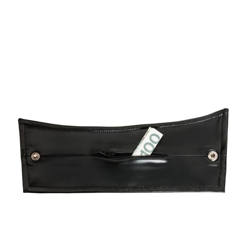Wrist Wallet Pair with Hidden Zipper for Men
