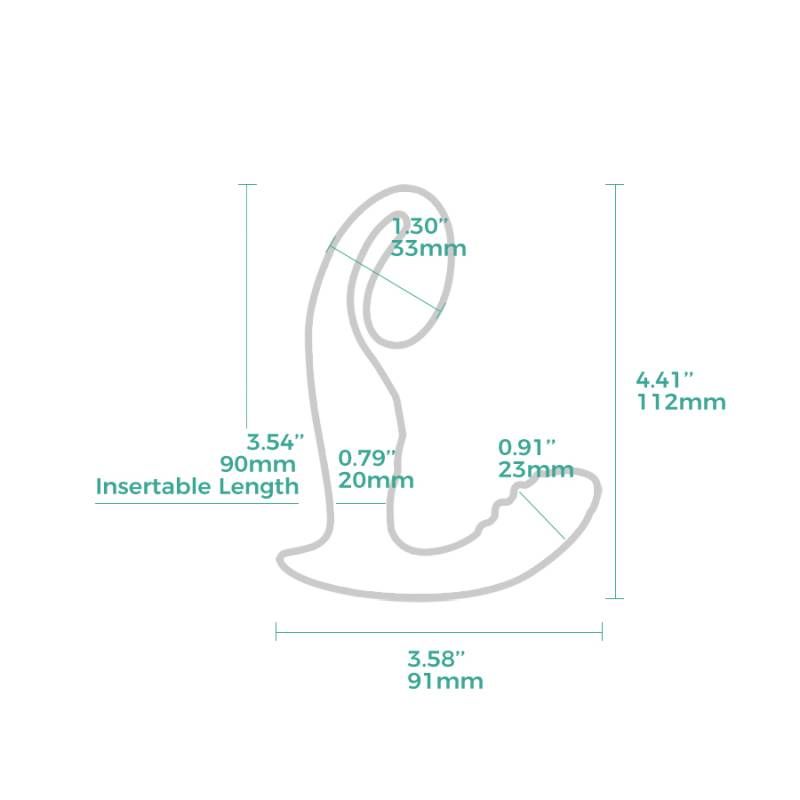 Lushvibe Wearable Sprout Shaped Unisex Vibrator