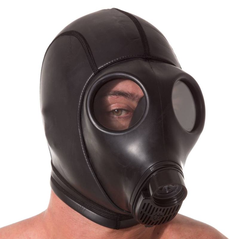 Neoprene Gas Mask Hood – 2mm Smoothskin Sensory Deprivation Hood