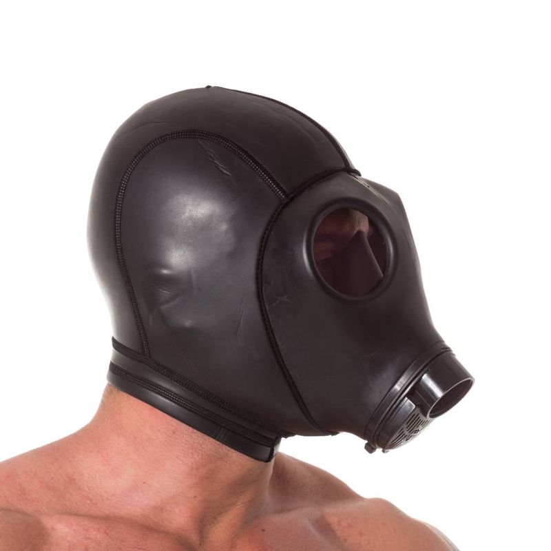 Neoprene Gas Mask Hood – 2mm Smoothskin Sensory Deprivation Hood