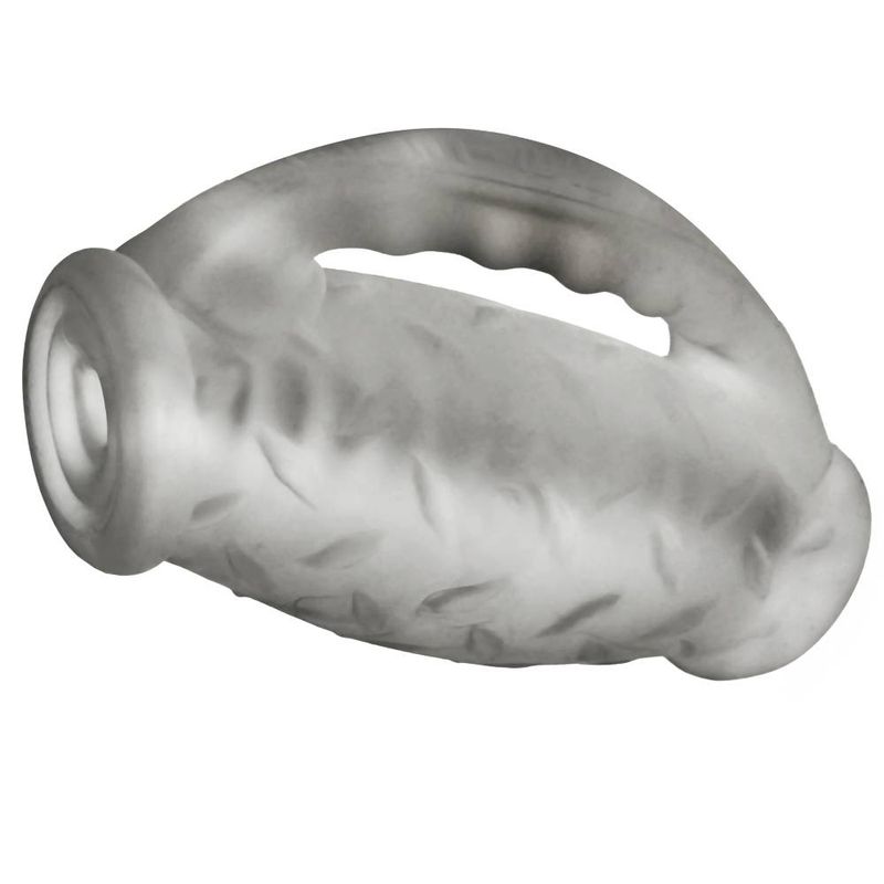 Masterjack Double Penetration Clear Ice - Double Ended Stroker
