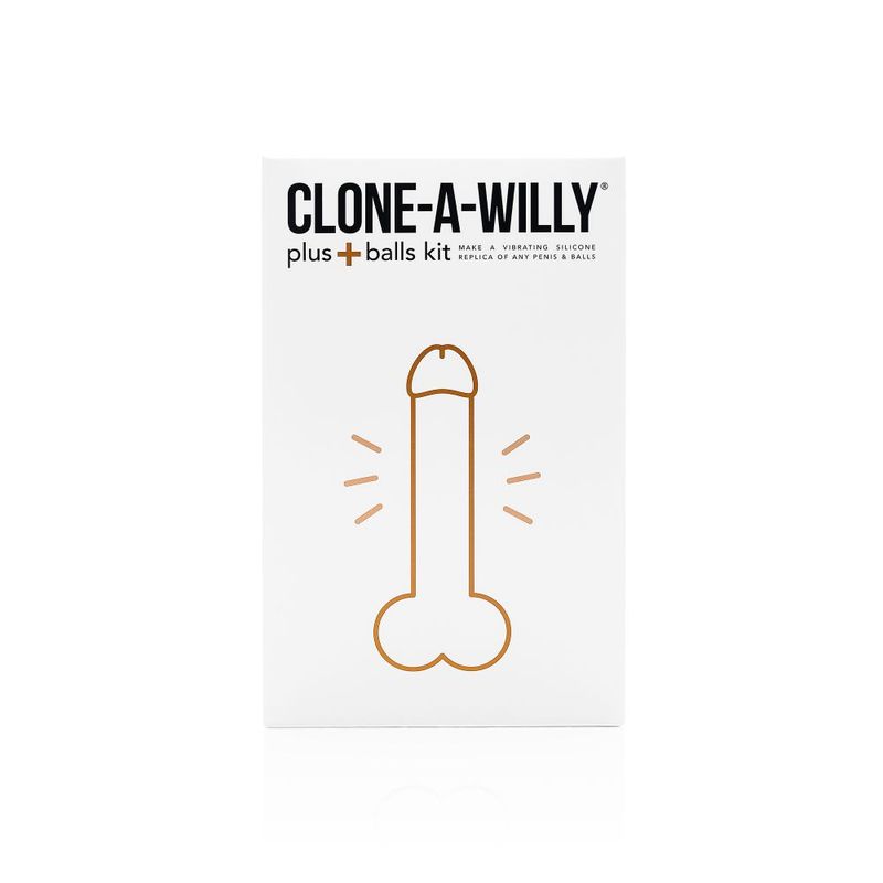 Clone-A-Willy Plus Balls Kit Medium Skin Tone – Penis Casting Kit