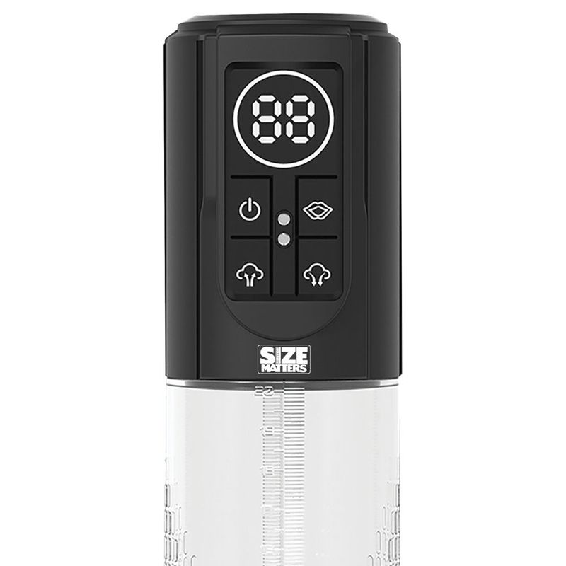Size Matters Sucking Submersible Penis Pump 7.75" x 2.6"