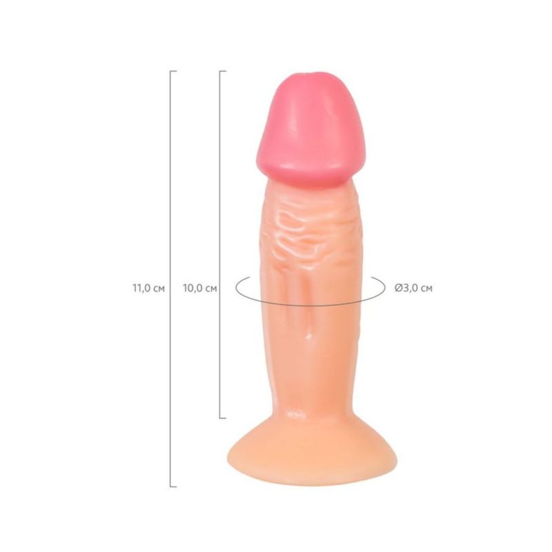 RealStick Nude Vere – 10cm Insertable Realistic Veined Bendable Dildo