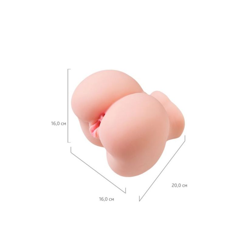Juicy Butt Masturbator Giovanna with Lifelike Design and Textured Tunnels