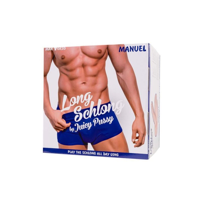 Juicy Long Schlong Manuel – Penis, Anal, and Balls Torso with 19cm Insertable Penis