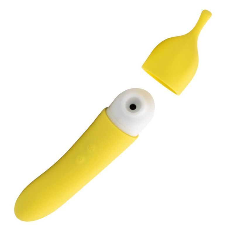 Banana Cream Yellow – G-Spot and Air Pulse Vibrator
