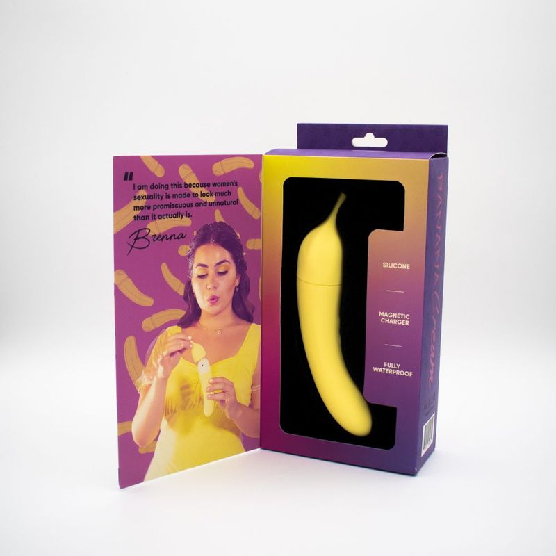Banana Cream Yellow – G-Spot and Air Pulse Vibrator