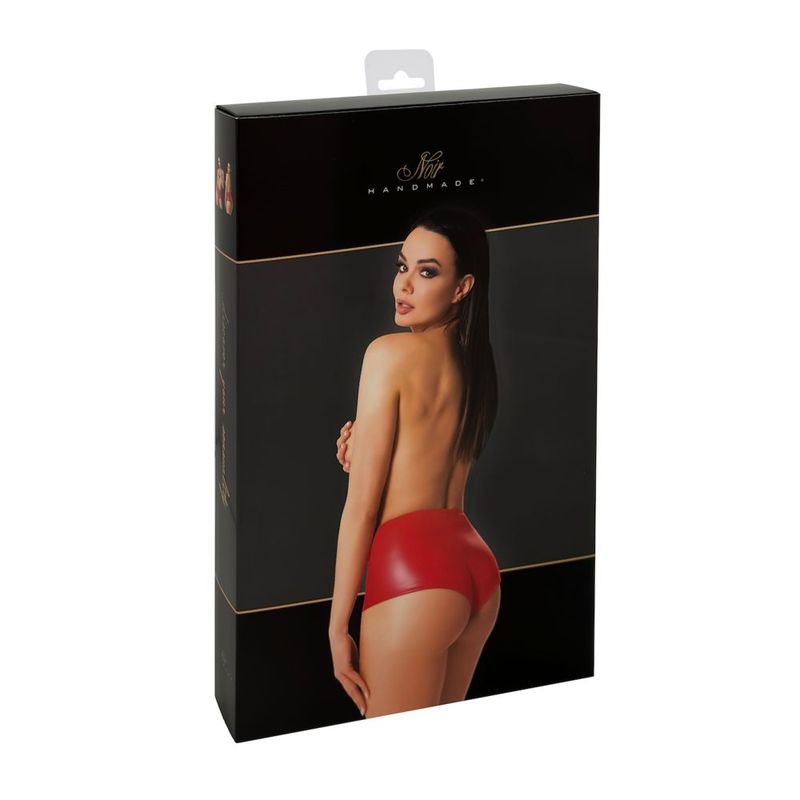 Mysteria Shorts Red - High-Waisted