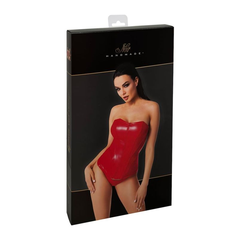 Mysteria Corset Red - Strapless Design