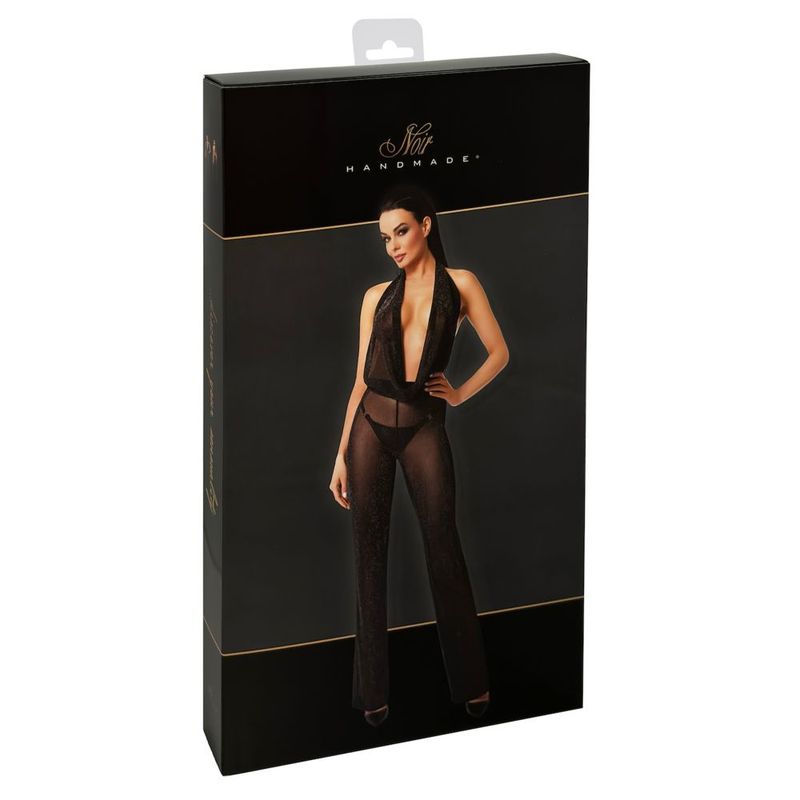 Luminara Overall – Lightweight Sheer Sparkling Jumpsuit