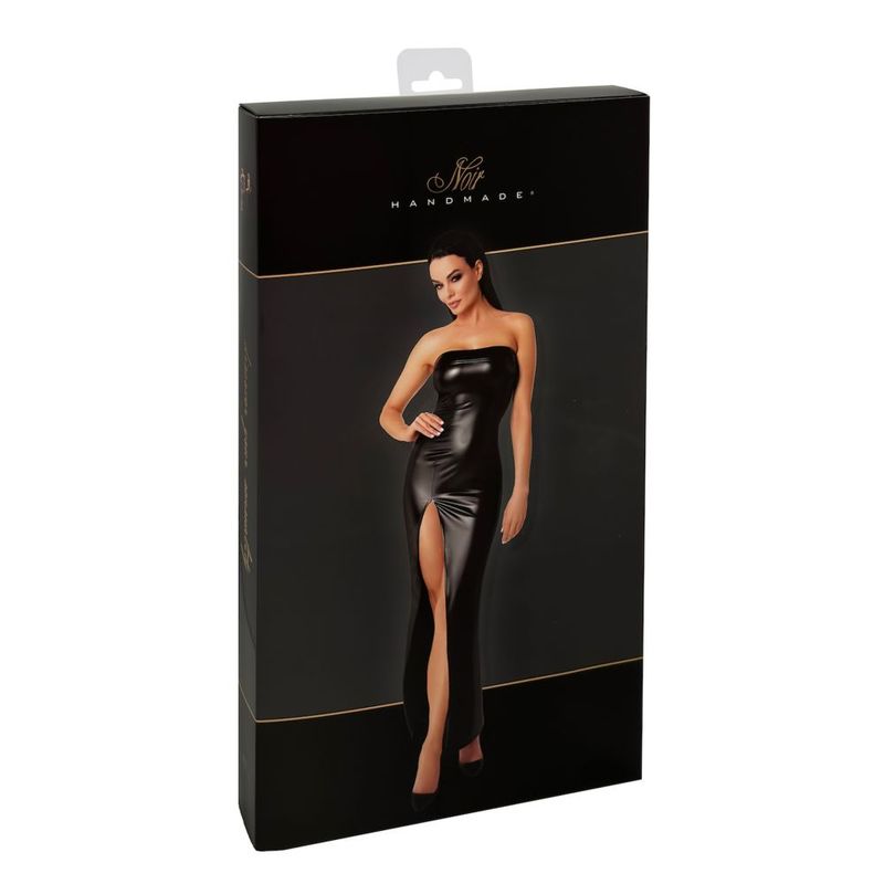 Aphrodisia Long Dress – Strapless Stretchy Power Wetlook Lingerie Gown