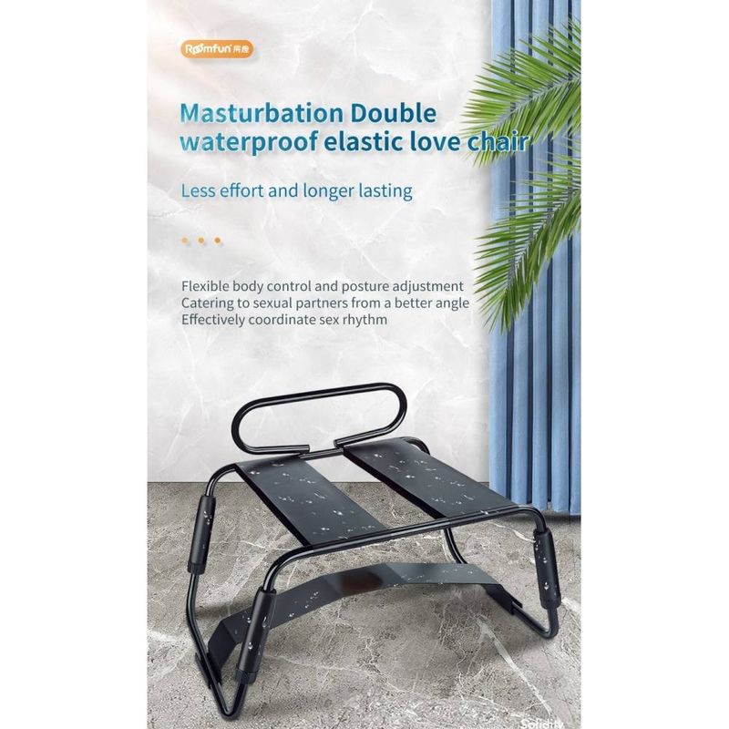 Adjustable Sex Chair with Handle and Dildo Arch Bridge – Height Adjustable Seat
