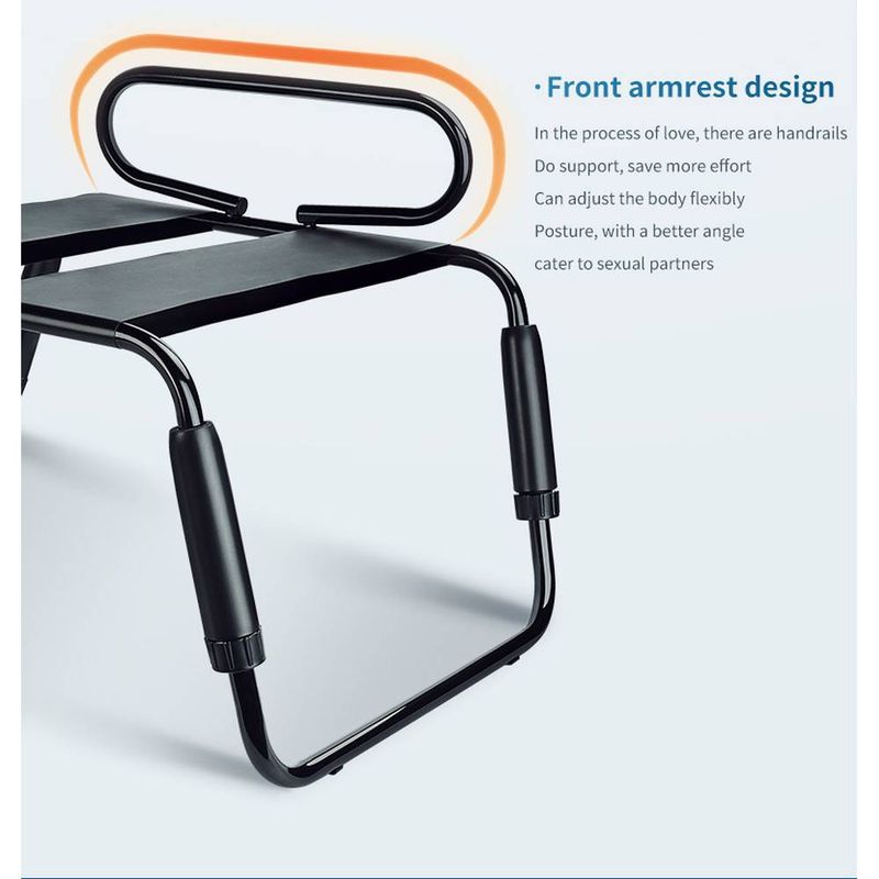 Adjustable Sex Chair with Handle and Dildo Arch Bridge – Height Adjustable Seat