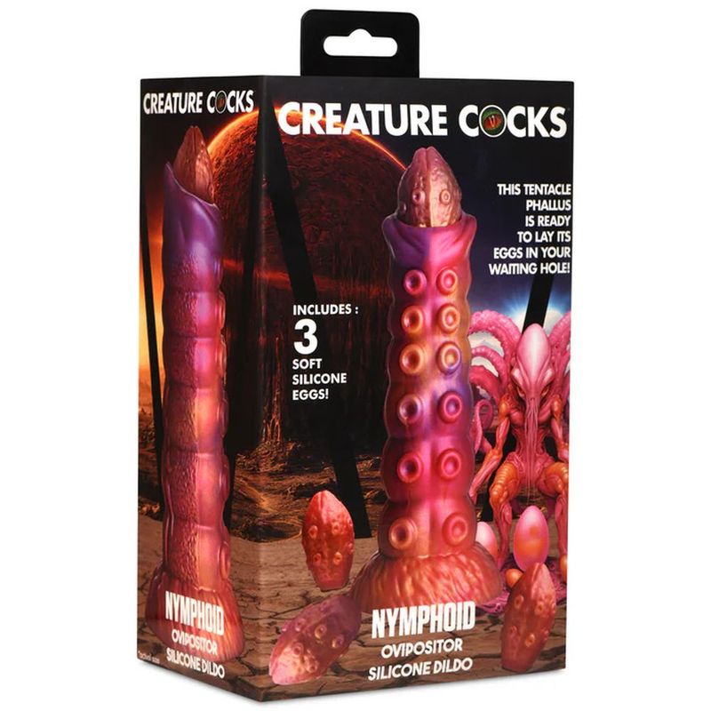 Nymphoid Ovipositor (Sunset) – Silicone Dildo 6.5 Inches Long