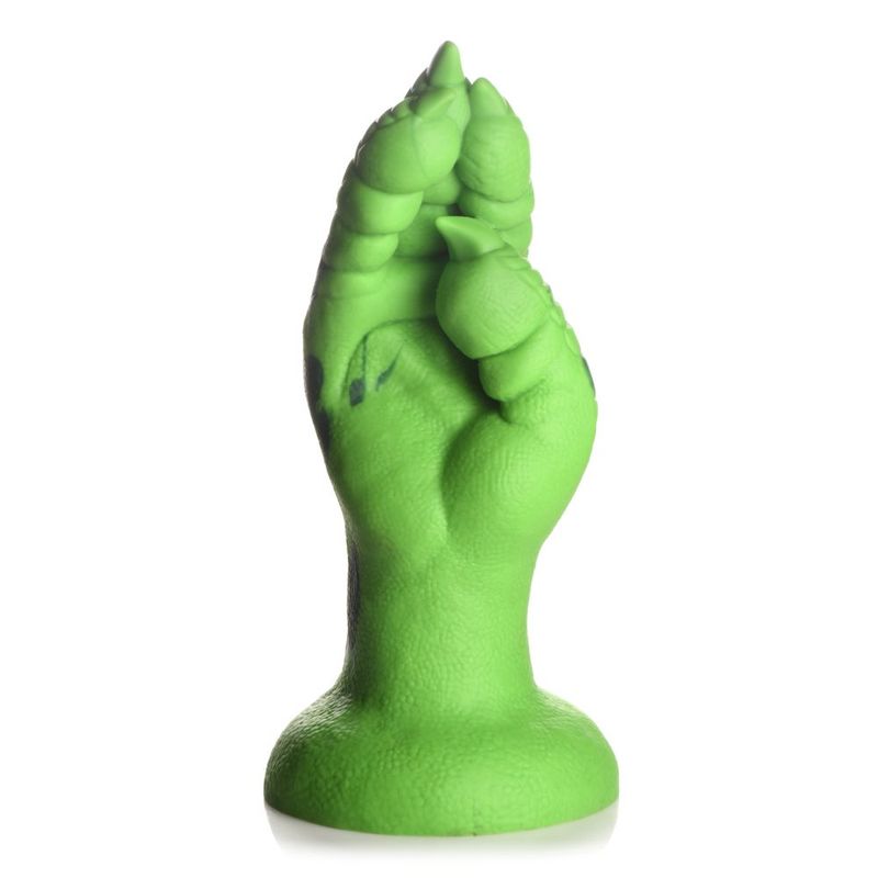Raptor Claw Fisting Silicone Dildo (Green) – 8.6 Inches Fantasy Silicone Dildo