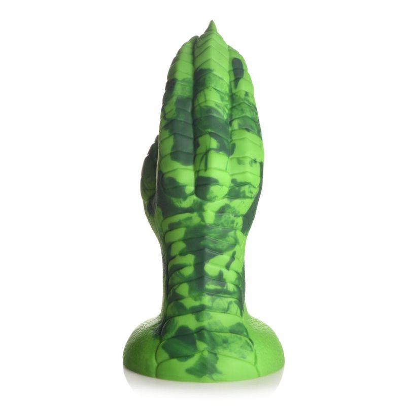 Raptor Claw Fisting Silicone Dildo (Green) – 8.6 Inches Fantasy Silicone Dildo
