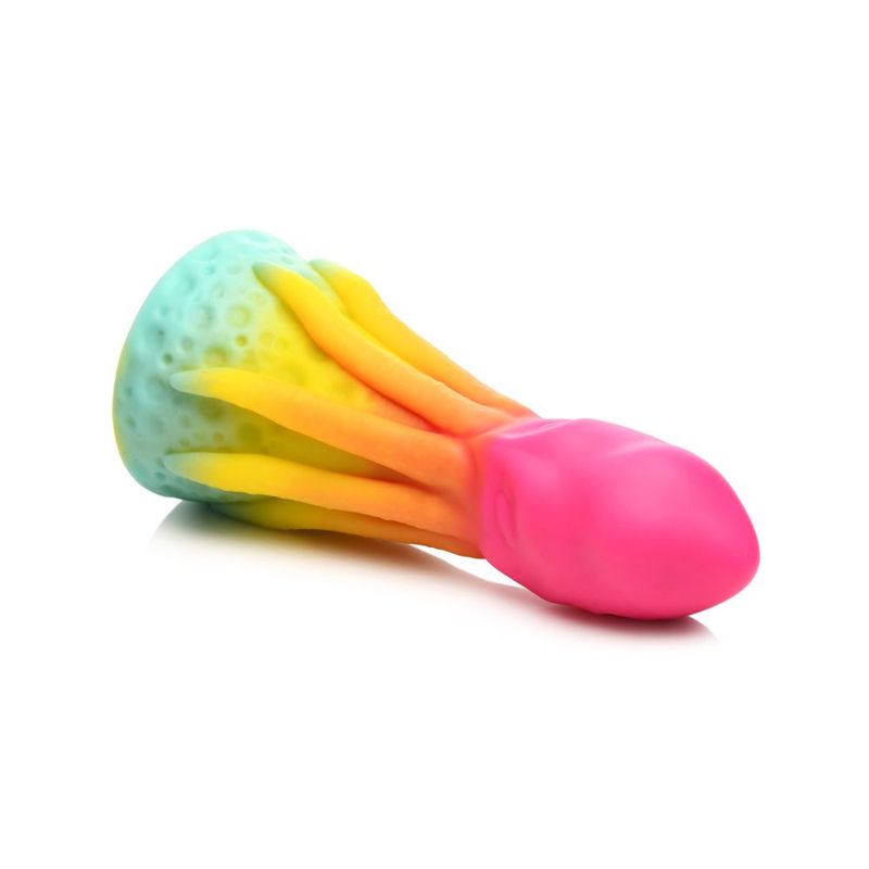 Creature Cocks King Kraken (Rainbow) Silicone Dildo 8.1 Inches – Premium Flexible Dildo