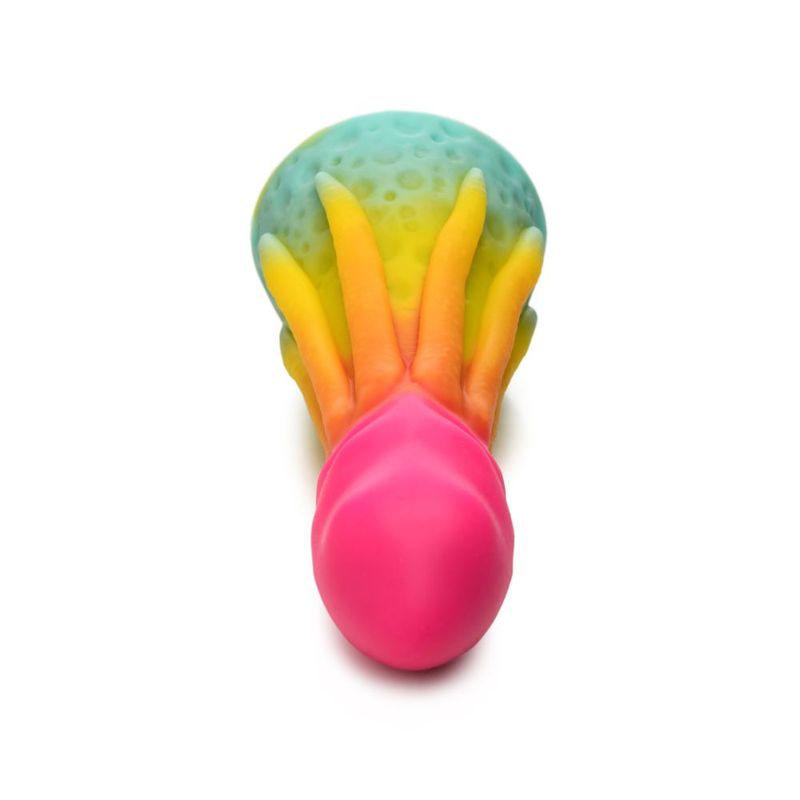 Creature Cocks King Kraken (Rainbow) Silicone Dildo 8.1 Inches – Premium Flexible Dildo
