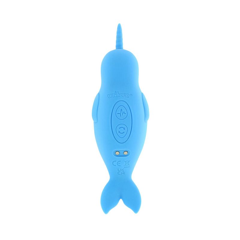 Unihorn of the Sea Neigh Mo Narwhal – Luxury Silicone Vibrator