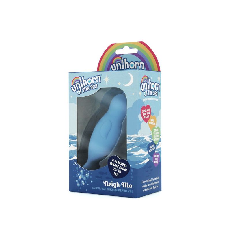 Unihorn of the Sea Neigh Mo Narwhal – Luxury Silicone Vibrator