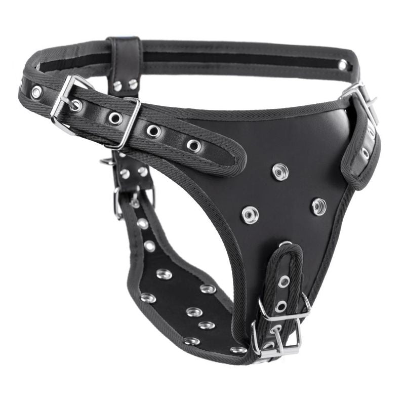 Double Penetration Strap-On Harness – Adjustable Triple Dildo Harness