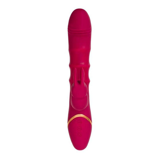JOS Tenty (Velvet Silicone) – Rechargeable Rabbit Vibrator with Moving Shaft Rings > Vibrators > Ladies > Rabbit