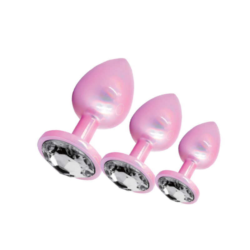 SXE Stainless Steel Comfort 3-Piece Set – Butt Plugs