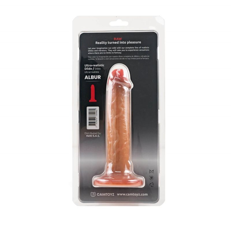 Albur Ultra Realistic (Skin Tone) 20cm Silicone Dildo