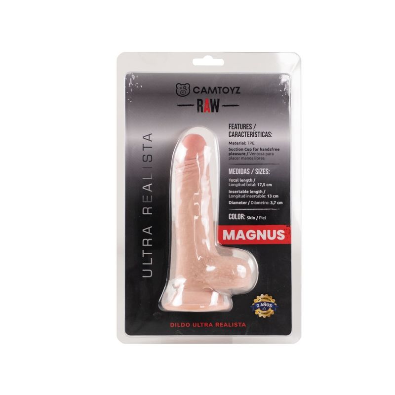 Raw Dildo Ultra Realistic Logan (Light) – 7" Dildo