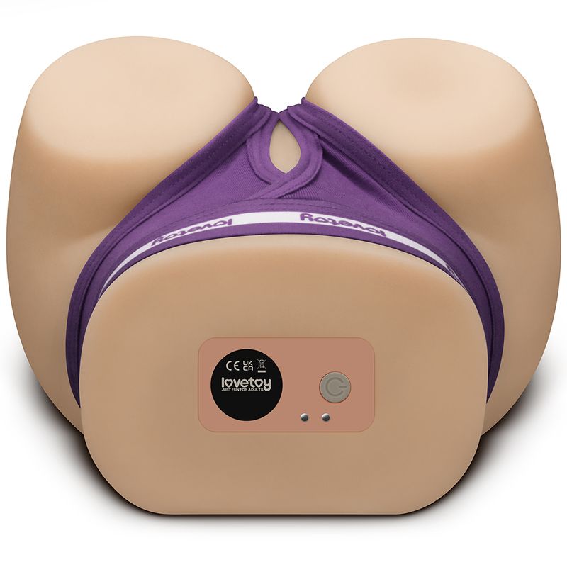 Streetgirls Dual Motor Automatic Pulse Masturbator with Realistic Vagina and Anus