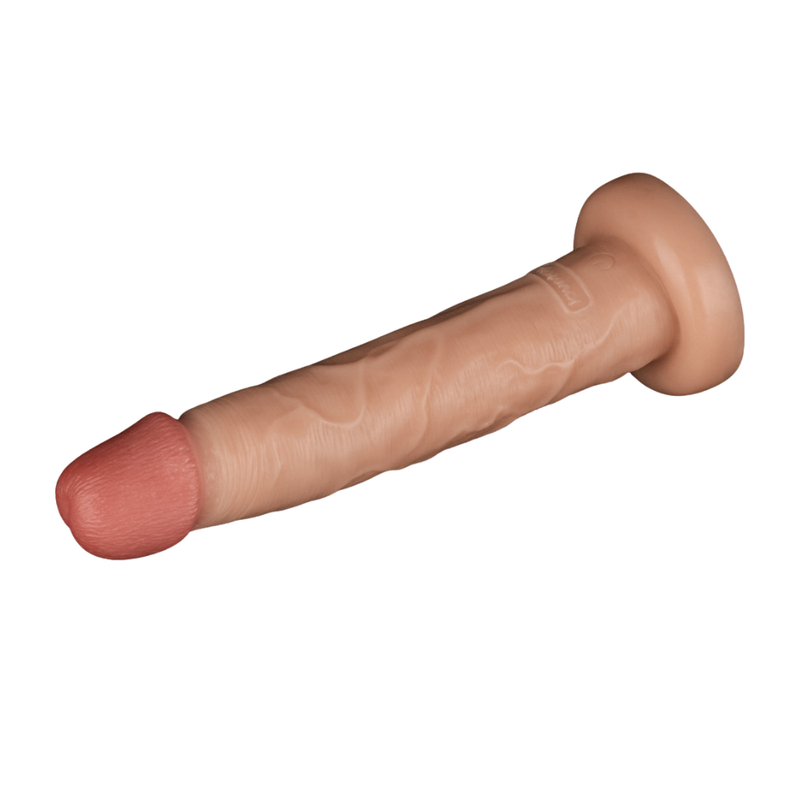 Power Basics Cock (10 Inch) – Vibrating Realistic Dildo With USB Power