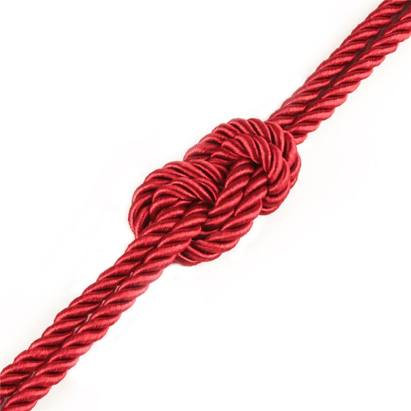 Rebellion Reign Ebony Silky Bondage Rope 10 Meter