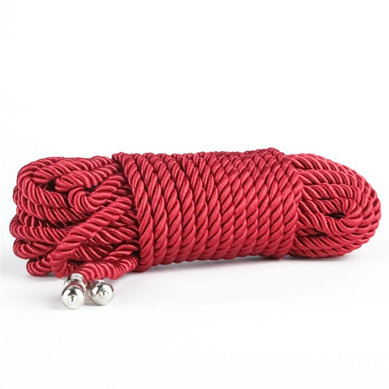 Rebellion Reign Ebony Silky Bondage Rope 10 Meter
