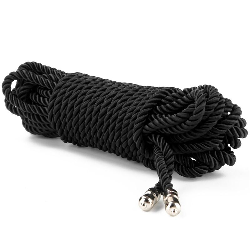 Rebellion Reign Ebony Silky Bondage Rope – 10 Meter Rope