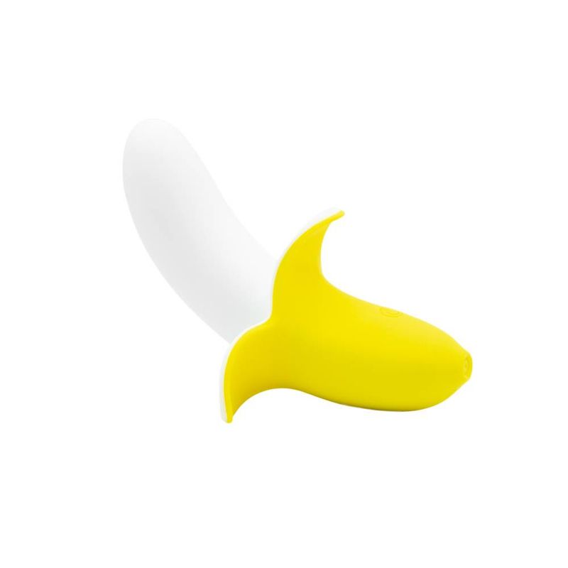 Banana Bliss 13cm Silicone Slimline Vibrator – Slim Silicone Vibrator
