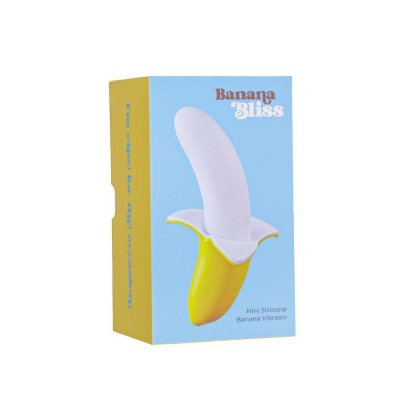 Banana Bliss 13cm Silicone Slimline Vibrator – Slim Silicone Vibrator