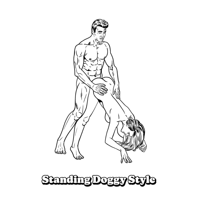 Sexiest Sex Positions Colouring Book – Adult Coloring Book
