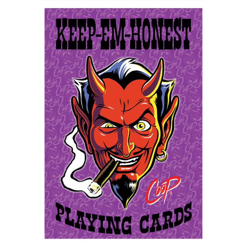 Keep Em Honest Playing Cards – Nude Art Playing Cards Featuring Pinups and Devil Girls