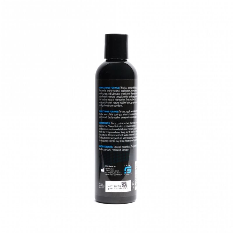 Sport Fucker Water Based Lubricant 8oz 236ml – Premium Water-Based Lubricant