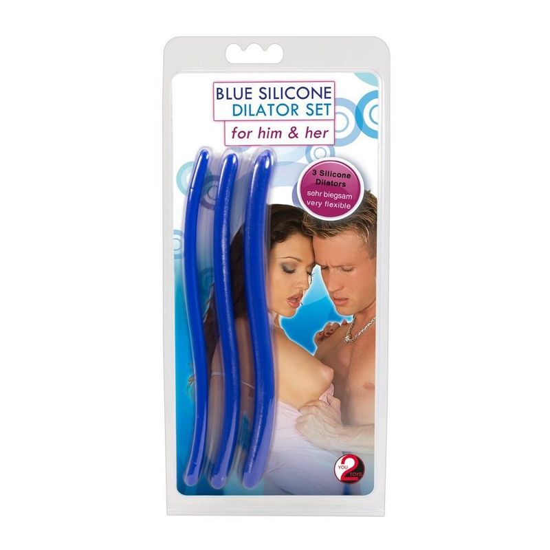 Silicone Dilator Set with Multiple Sizes and Colors