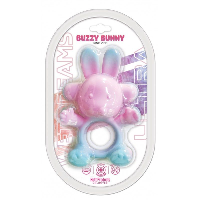 Buzzy Bunny Ring Vibrator 20 Frequencies