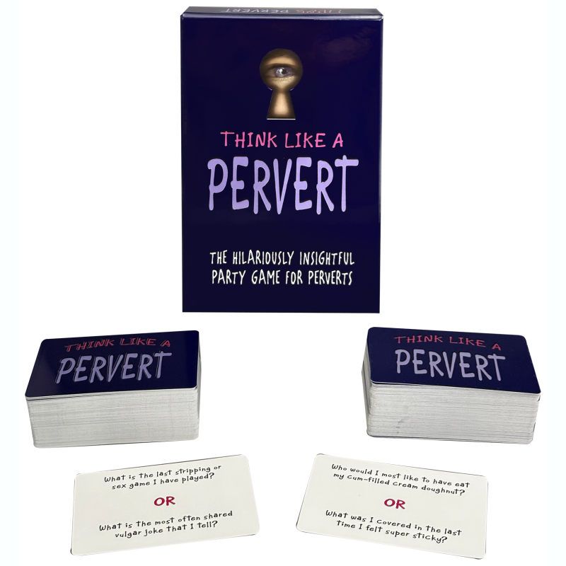 Think Like a Pervert – Party Card Game
