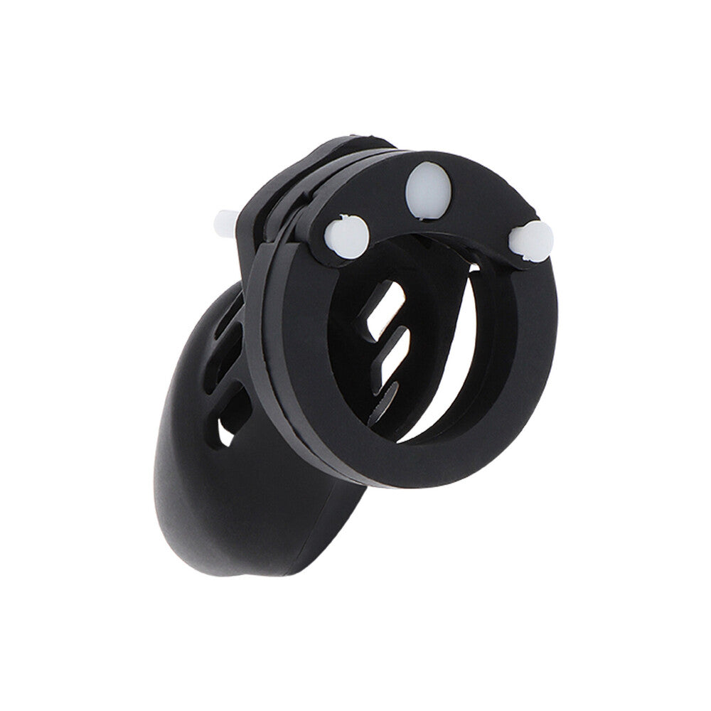 Hidden Desire Extreme Chastity Silicone Cock Cage Small – Penis Gear