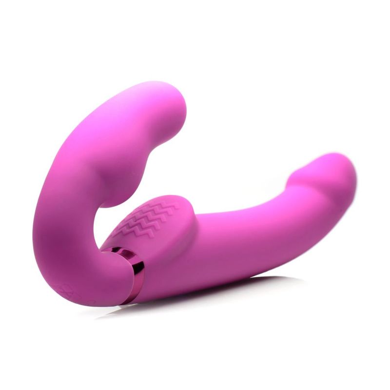 Worlds First Remote Control Inflatable Ergo-Fit Strapless Strap-On – Remote-Controlled Strapless Strap-On